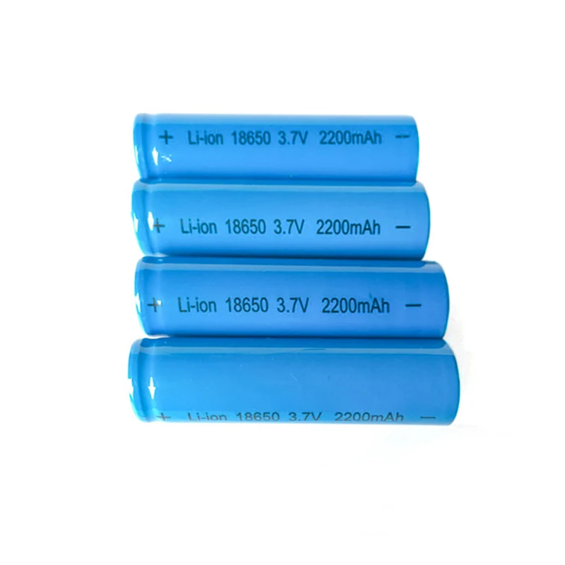 2 шт. 18650 (не AA) 3 7 V 2200mAh батарея литий-ионная аккумуляторная большой емкости battaries T6