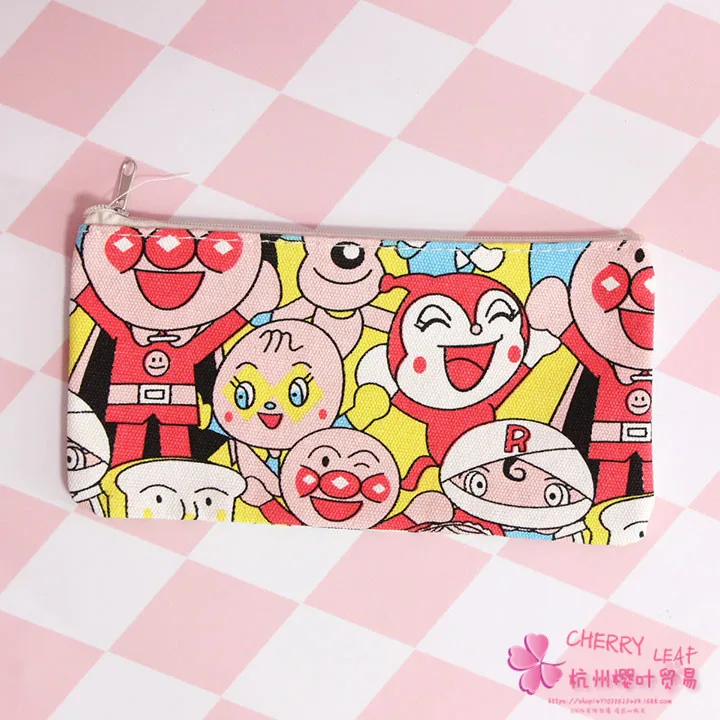 IVYYE Totoro Doraemon Mickey аниме косметички холст молния школьный пенал сумка для хранения ручка многофункциональный чехол Новинка