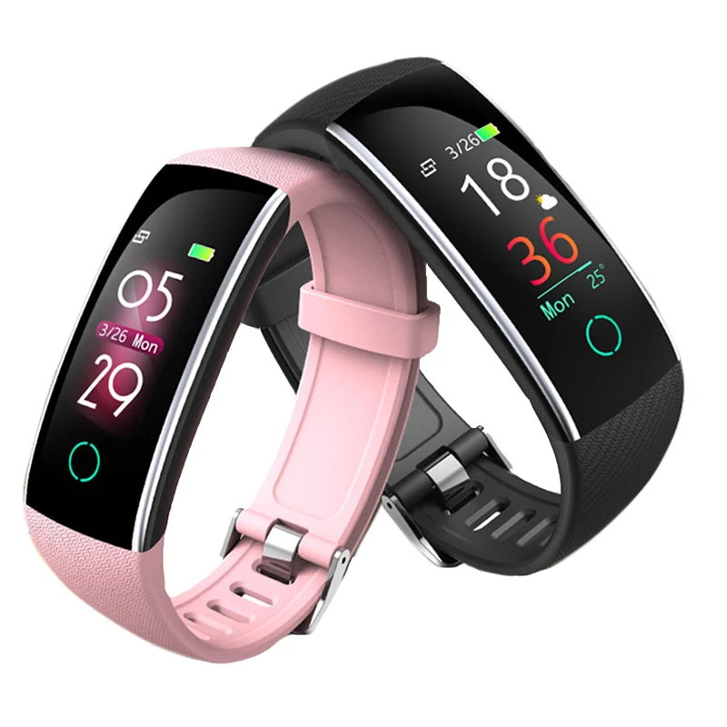 Смарт часы монитор сердечного ритма погода сообщение Push трекер активности