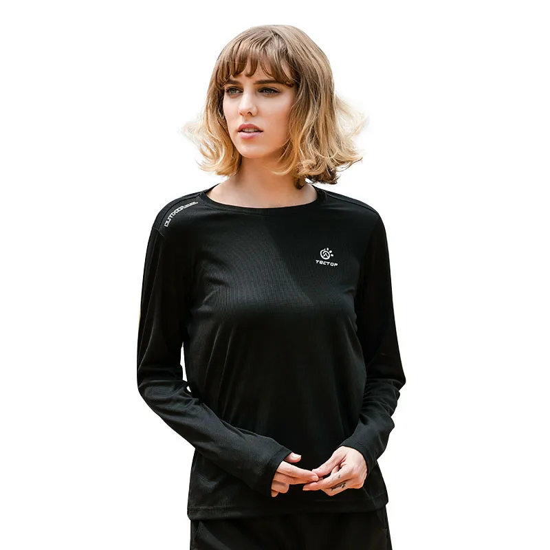 Новинка 2021 мужская спортивная футболка TECTOP для мужчин и женщин дышащая