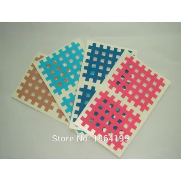 Высококачественная спиральная перекрестная кинезиологическая лента 10 листов в