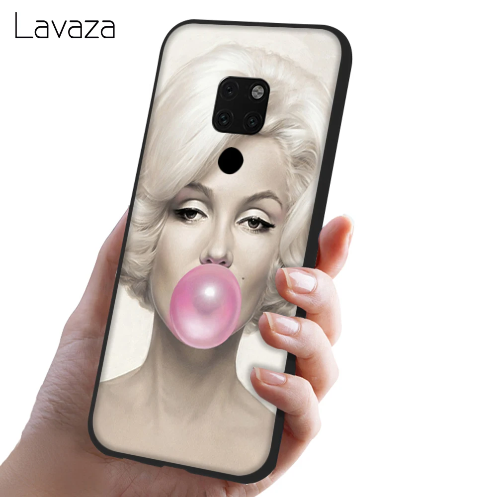 Мягкий ТПУ чехол Lavaza Marilyn Monroe для Huawei Mate 10 20 pro lite Y6 Y7 Y9 Nova 2i 3i 417 |