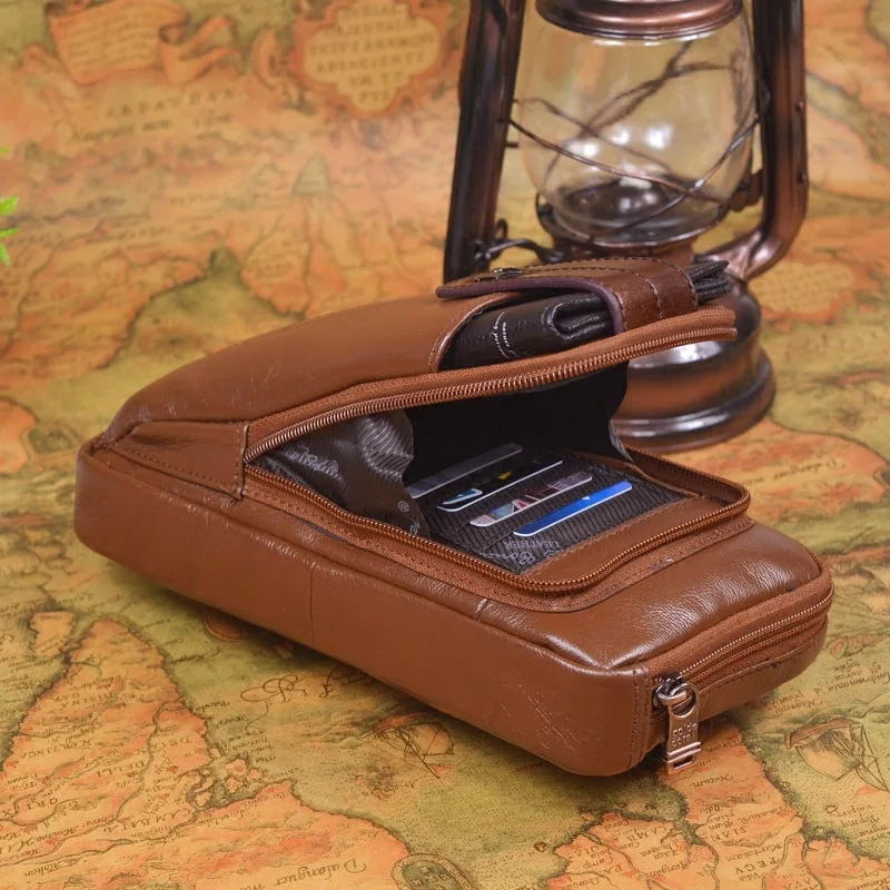 Лидер продаж 2017 Высококачественная Мужская Дорожная поясная сумка из