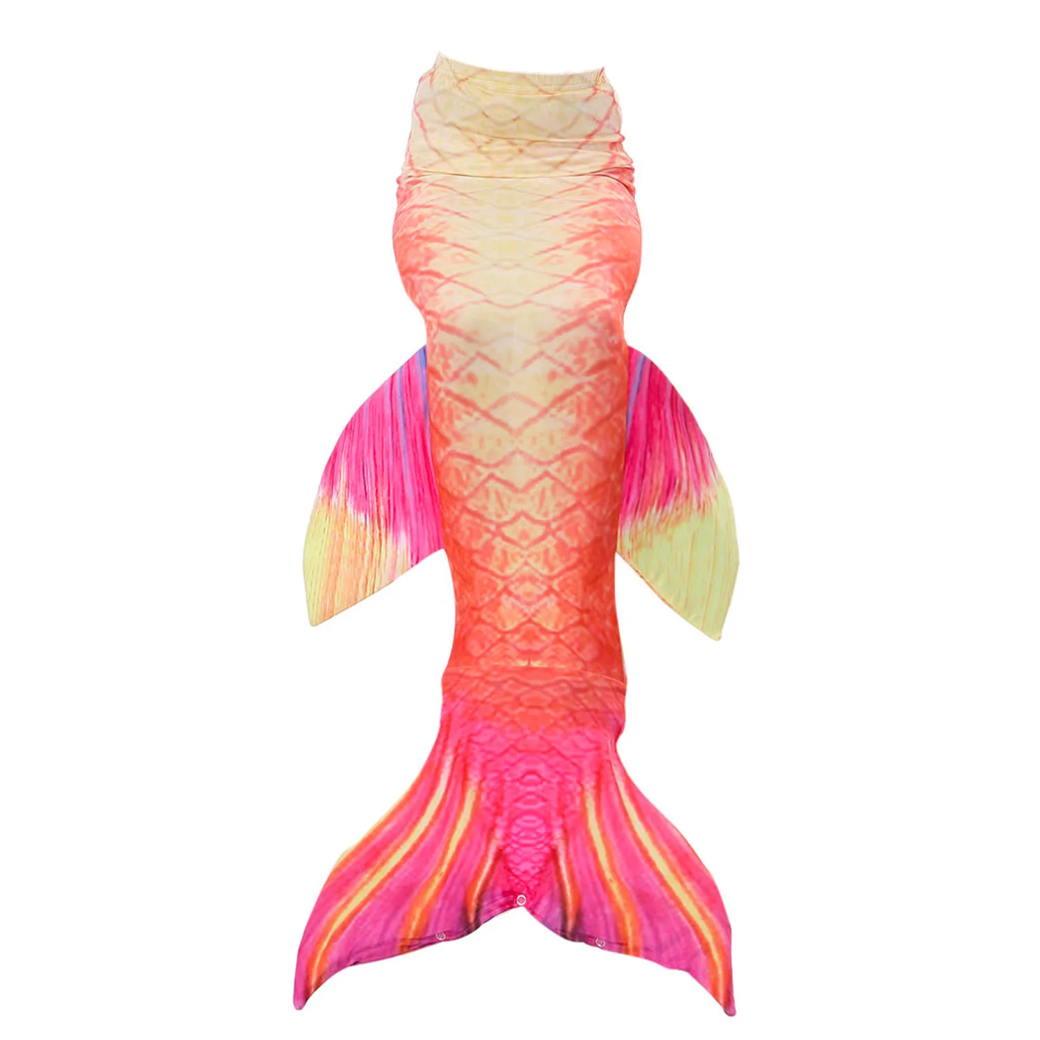 Купальный костюм русалки для девочек цвет синий розовый хвосты плавания Костюм