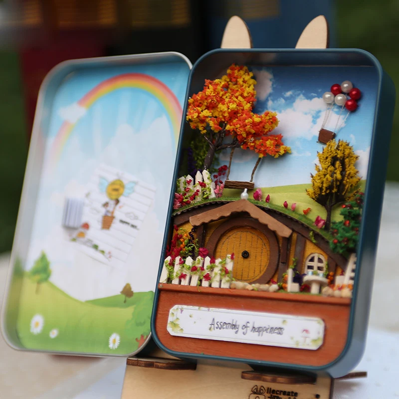 Кукольный домик Деревянные маленькие игрушки для детей Домашняя игрушка