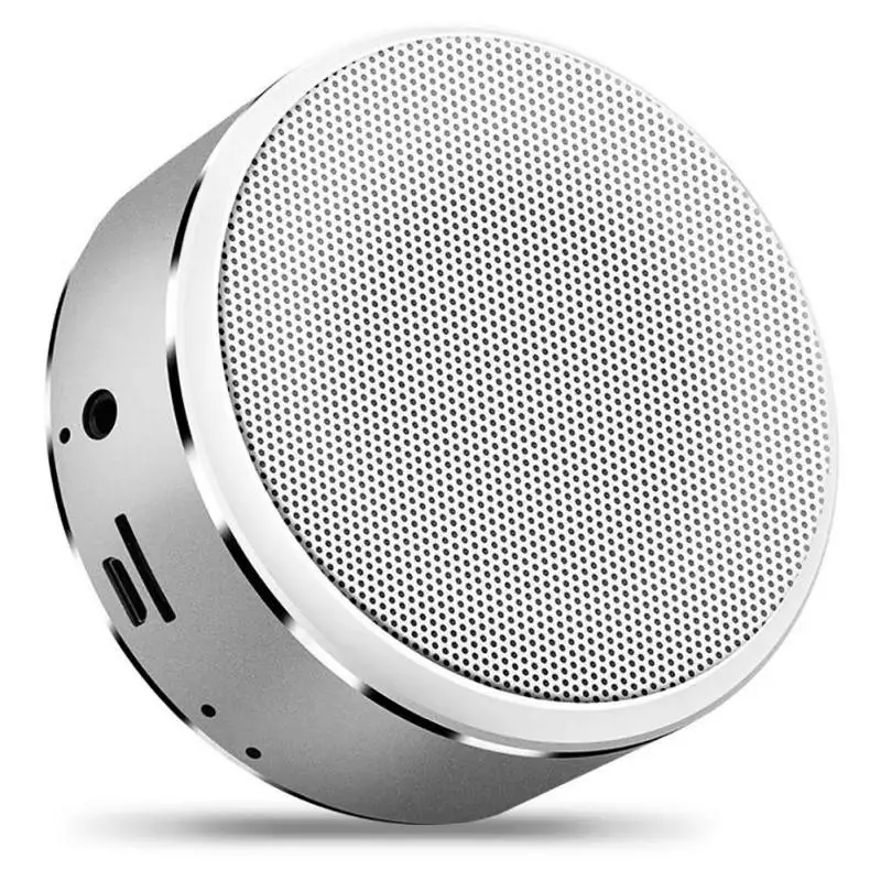 Stereo Music Portable Mini Subwoofer Loudspeaker Audio Support USB 32G TF Card AUX jack Metal Wireless Bluetooth Speaker | Электроника