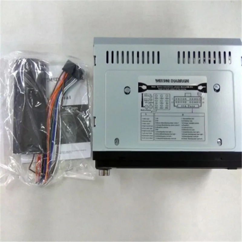Двойной DIN сенсорный экран Bluetooth FM радио/TF/USB/AUX Автомобильный Универсальный 6,2 дюймов DVD 362DVD