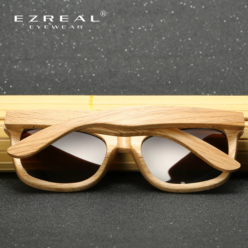 EZREAL новые модные товары для мужчин и женщин стекло поляризованные бамбуковые