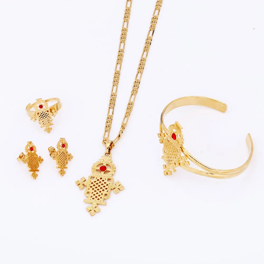 Комплект из колье серёг кольца и браслета|cross jewelry set|sets pendantjewelry sets pendant |