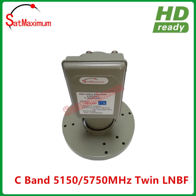 Banda C Band Twin LNBF с двумя портами для FTA TV|banda c|c bandc band lnbf |