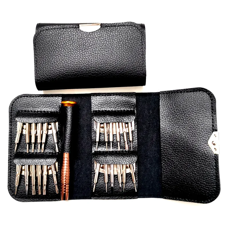 Многофункциональная отвертка инструменты для Iphone чехол 25 в 1 кожаный Torx Набор
