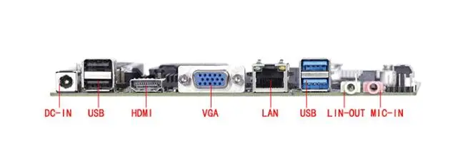 Новая оригинальная материнская плата Mini ITX для 4 го процессора Intel Core i3 i5 i7 H81
