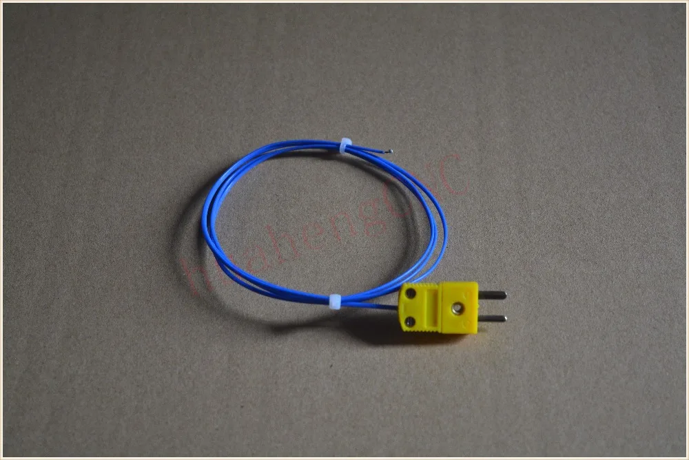 Соединитель термопары голубая линия измерения температуры тефлоновый