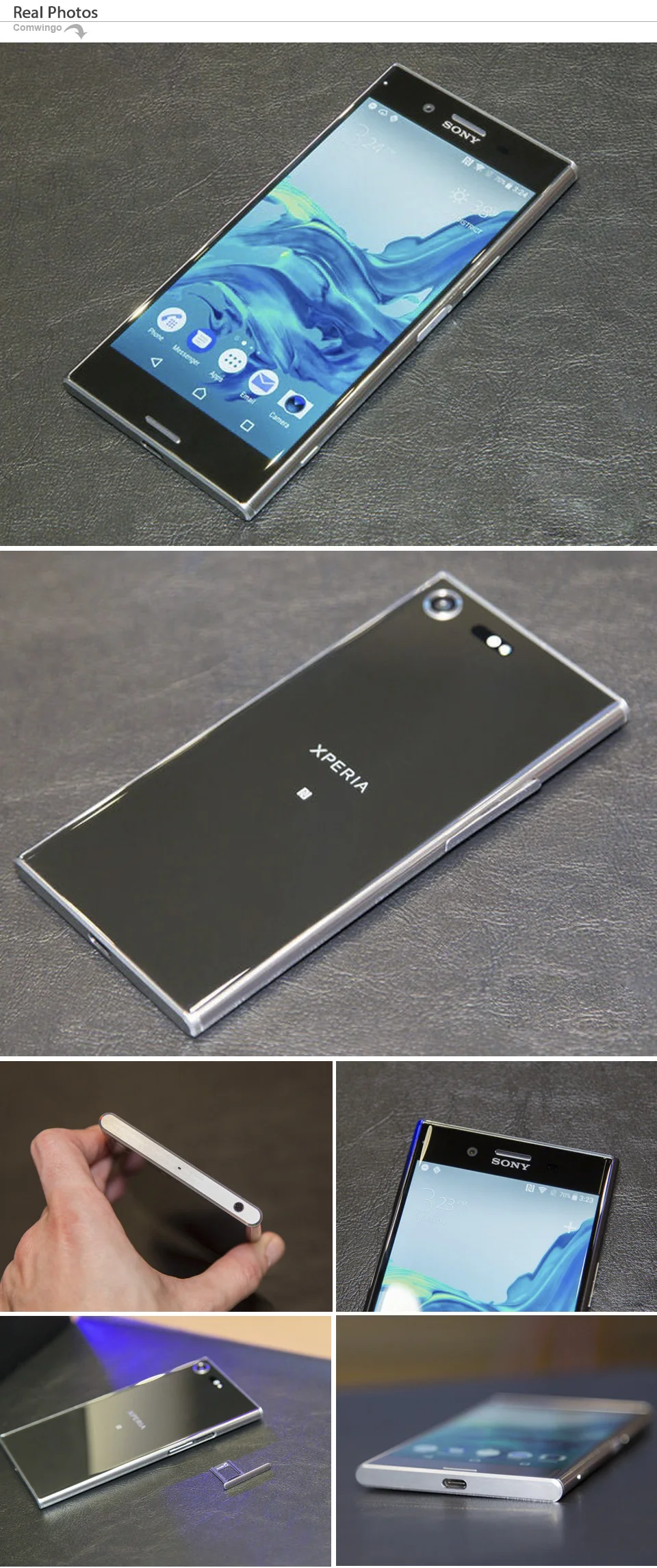 Разблокированный смартфон sony Xperia XZ Premium G8141 XZP с одной sim-картой 5," ram 4 Гб rom 64 Гб 4G 4GLTE Android Octa Core wifi