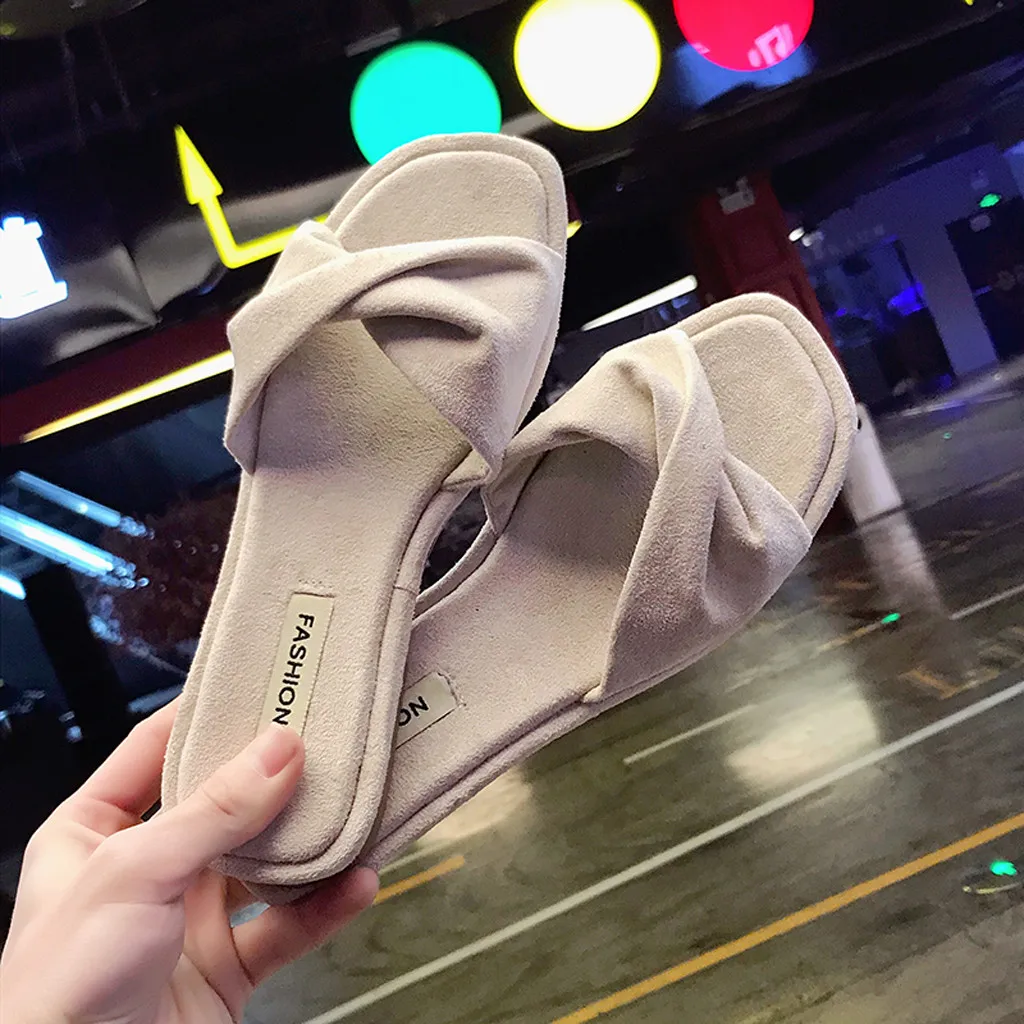 SAGACE/повседневная женская обувь на низком каблуке с бантом бабочкой нескользящая