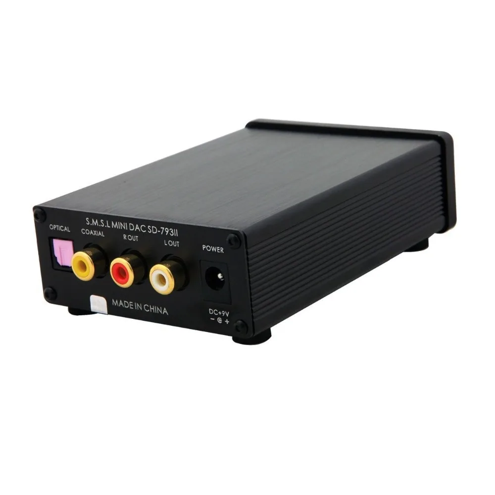 Новый SMSL SD793 II Мини HIFI Цифровой ЦА преобразователь аудио декодер усилитель для