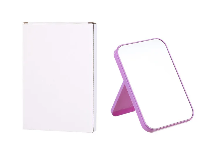 Simple rectangular table dressing mirror high list table dressing mirror portable folding princess dressing mirror