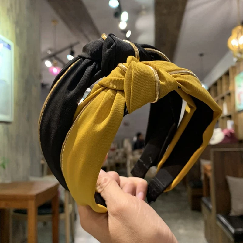 Высококачественные аксессуары для волос Женская Полосатая повязка популярного