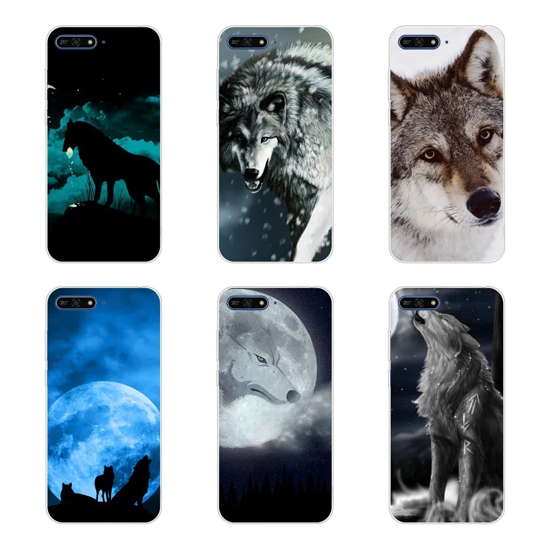 huawei honor 7a Case Silicon tigon beast Painting Soft TPU Back Cover for 5.7&quot Protect Phone cases shell |
