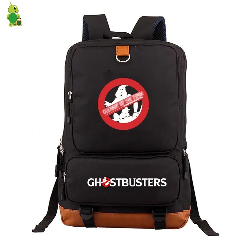 1 Ghostbusters рюкзаки мужские женские рюкзаки для ноутбука школьные сумки для подростков девочек большой емкости удобный рюкзак для путешествий Сумки - Цвет: 1