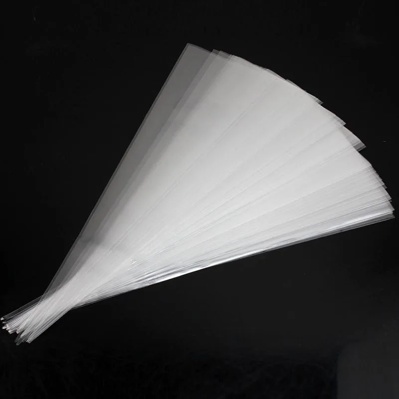 15 шт. прозрачные конфетные подарочные пакеты в форме конуса для рождественской