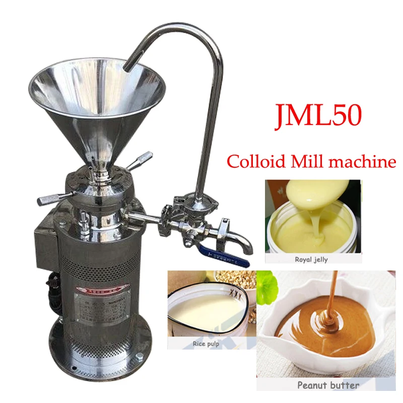 JML50 Coating Grinding Machine vertical colloid mill Sesame soybean Colloid Mill machine Peanut Butter grinding 1pc | Бытовая техника