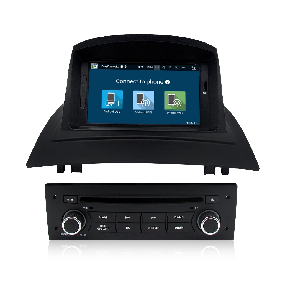 4 ГБ ips Android 8,0 автомобильный стерео DVD мультимедиа для Renault Megane 2 Fluence 2002-2006 2008 Авто радио gps Навигация Аудио Видео