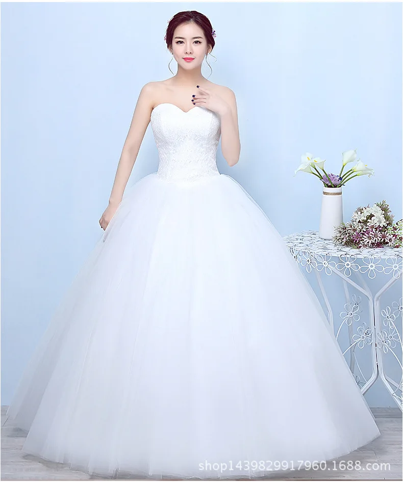 Свадебные платья Robe De Mariage принцесса шикарное роскошное Кружевное белое бальное платье Свадебные платья Vestido De Noiva