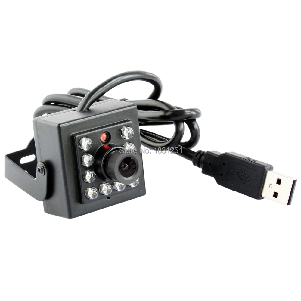 8 мм объектив 1280x960 CMOS Aptina AR0130 сенсор 10 шт. ИК светодиодная инфракрасная Mjpeg USB