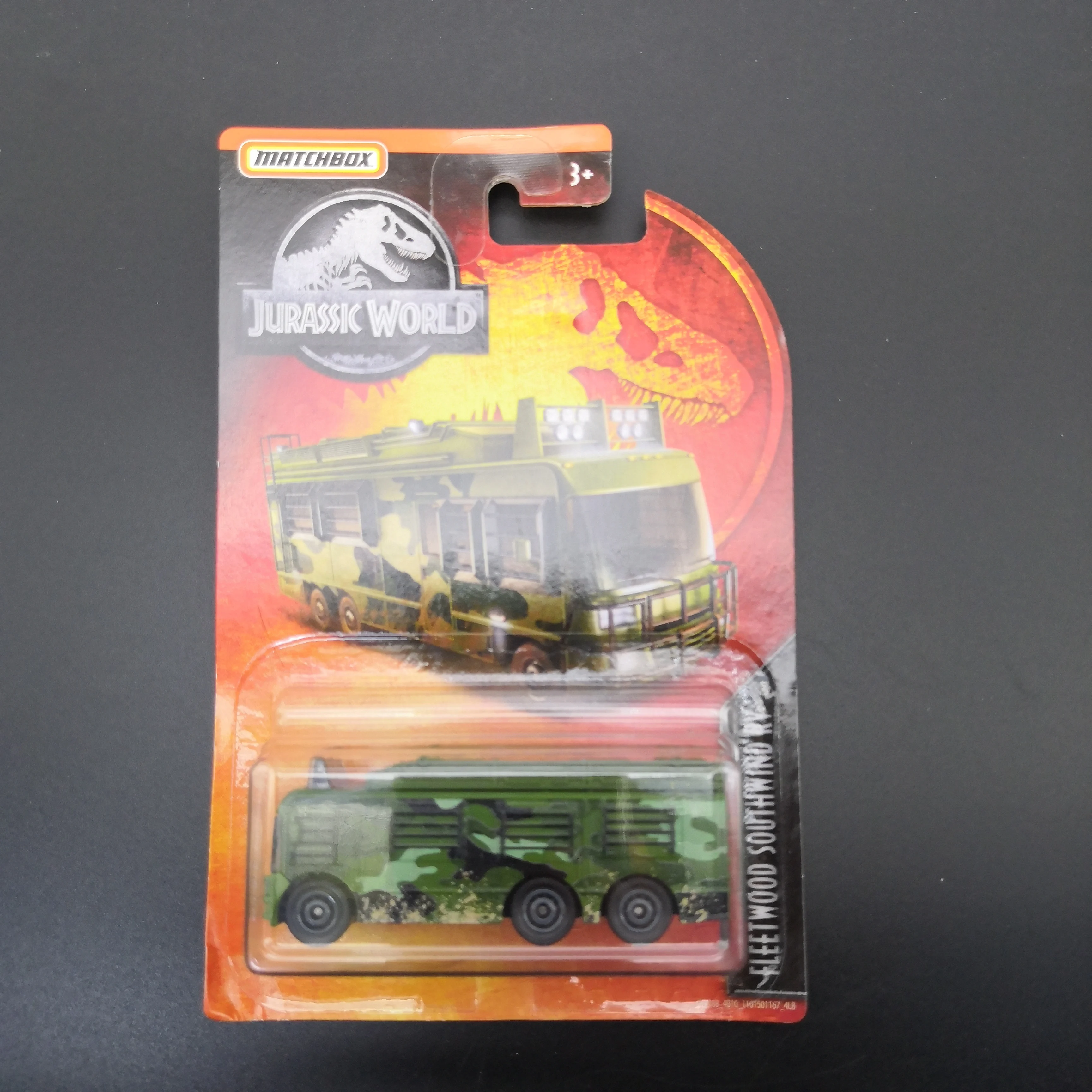 2019 спичечная коробка автомобиль 1:64 спортивный мир Юрского периода FLEETWOOD South Wind RV