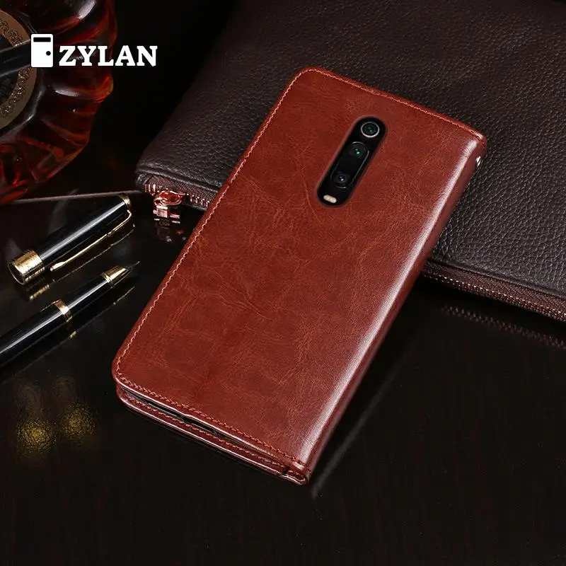 ZYLAN для Xiaomi Redmi K20 Pro роскошный кожаный чехол-кошелек с подставкой откидной Чехол