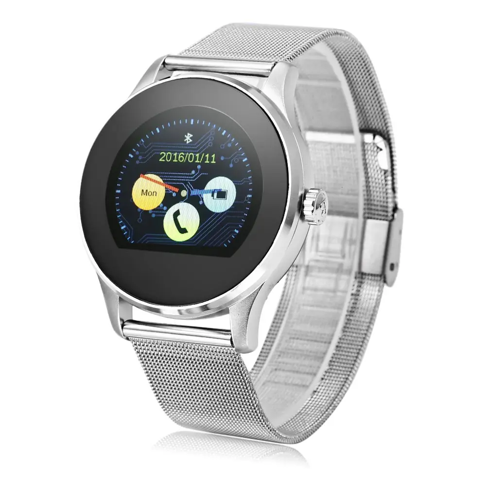 Zeepin K88H Японии и Корея версия MTK2502 Bluetooth 4 0 Смарт Часы Heart Rate трек наручные часы 22 мм