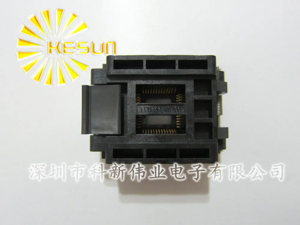 

Новинка 100%, встроенная тестовая розетка QFP52 TQFP52 IC/адаптер программатора/Встроенная розетка (телефон)