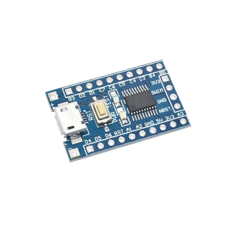 Макетная плата ARM STM8 минимальная системная STM8S103F3P6 модуль для Arduino|development board|arm