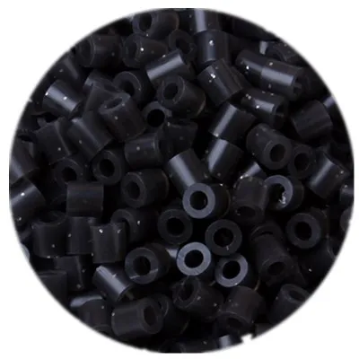 black Новые 12 цветов Perler бусины 3D Головоломка Развивающие игрушки Speelgoed 500 шт./пакет 5 мм Хама бусины игрушки для детей Juguetes - Цвет: black