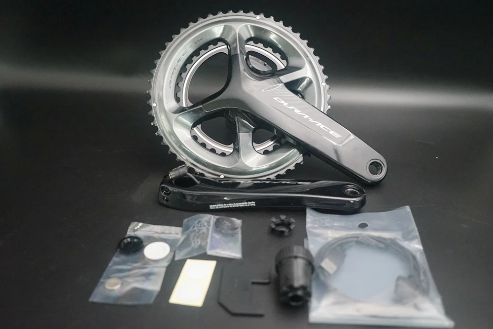 Shimano dura-асе FC-R9100-P Шатунов с оригинальной Powermeter 2/11-скорость Crank 172.5 мм/170 мм шатуны 53