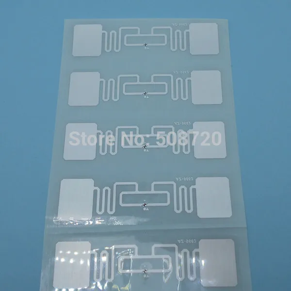 9662 ISO 18000-6C Alien H3 73.5x21.2mm UHF tag RFID Adhesive Tag inlay Label 100pcs/lot Free shipping | Безопасность и защита