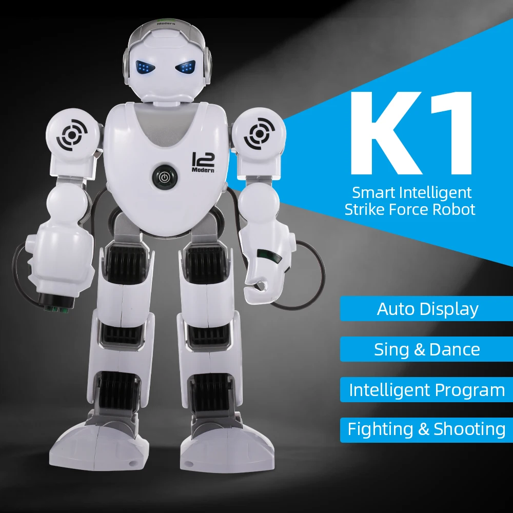 Борьбы RC робот K1 K2 K3 K4 Smart Strike Force робот программируемый танцевальной музыки Форма смены робот RC игрушки для детей подарок
