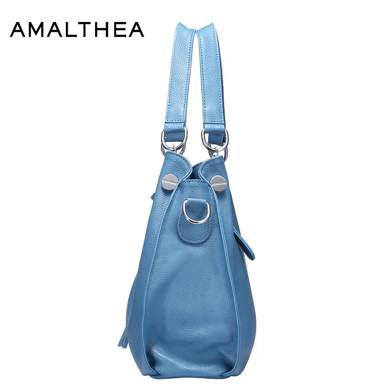 Амалфеи Брендовая женская сумка Tote Черный с твердой Цвет кисточкой дамы Сумки