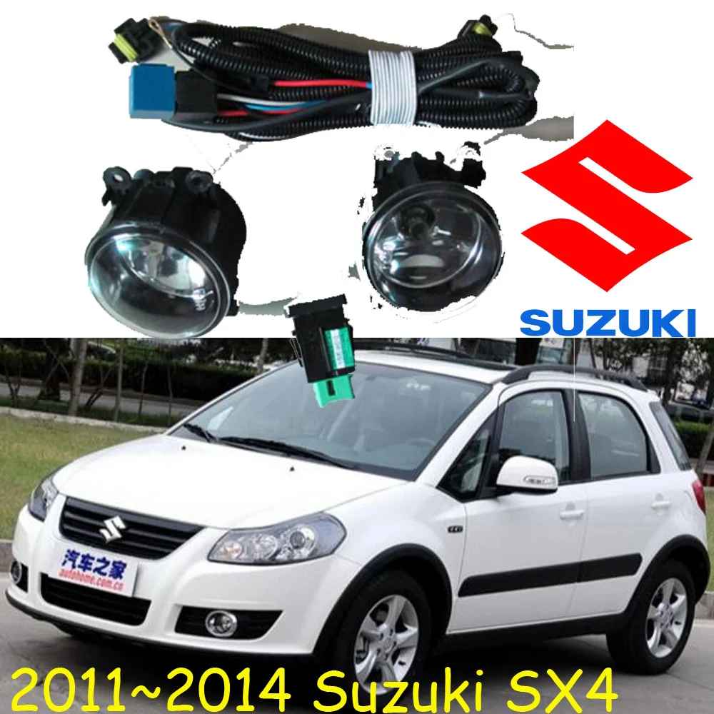 2011 ~ 2014 SX4 противотуманных фар Бесплатная доставка! галогенные 4300 K все гольфкарты