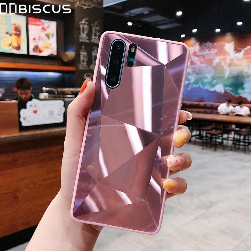 Роскошный Алмаз Зеркало Обложка для huawei P Smart Z Y5 Y6 Y7 Y9 Prime Honor 8X 8A 8S 10i 9X9 10 Коврики 20 P20 Lite P30 Pro Чехол
