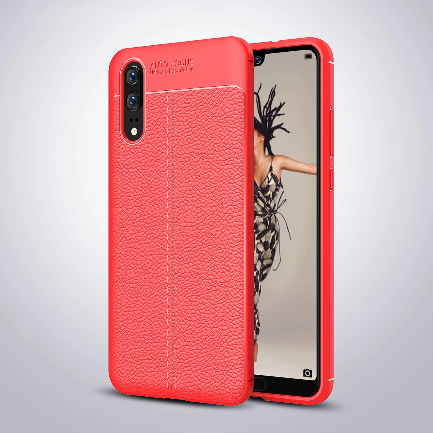 VRlucky роскошный защитный кожаный чехол с текстурой личи для huawei P8 P9 P10 P20 Lite Plus mate 9 10