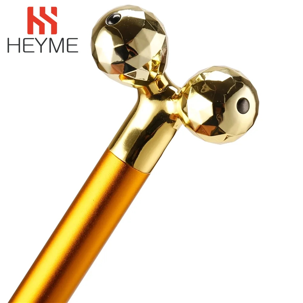 HEYME роликовый массажер для лица 24 К Красота бар Golden Energy по уходу за кожей уход