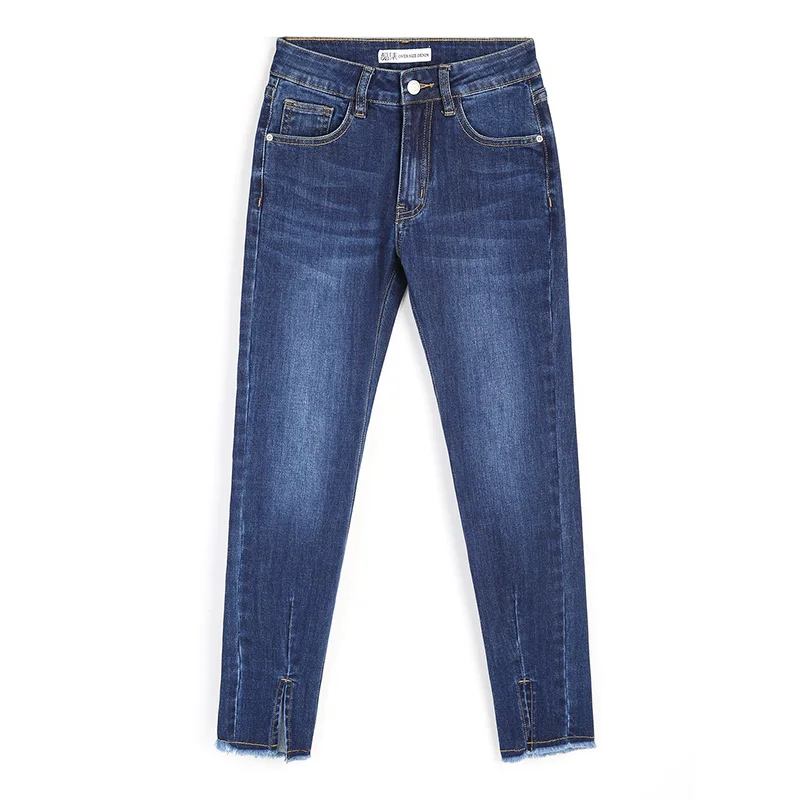 LEIJIJEANS Осенние повседневные стильные обтягивающие Женские джинсы-карандаш плюс