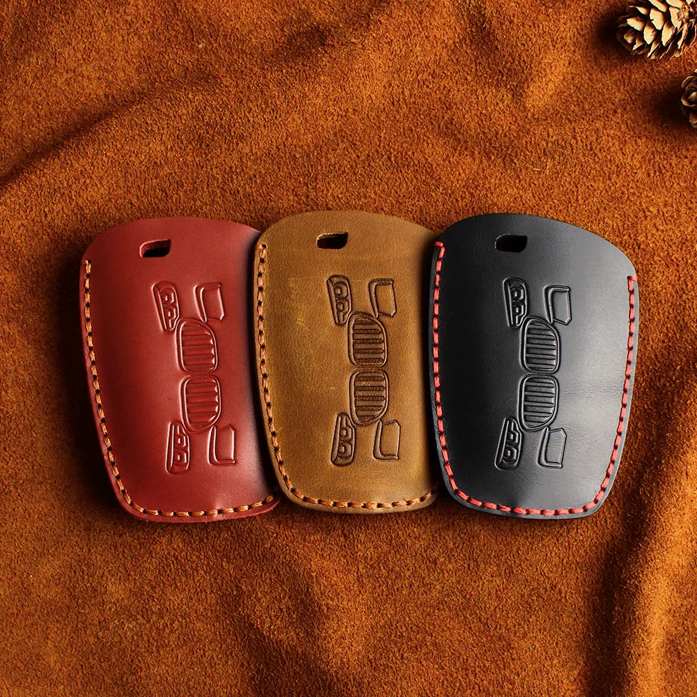 Чехол KEYYOU для ключей из натуральной кожи чехол автомобильных BMW X1 X3 X4 X5 1 3 5 7 серии