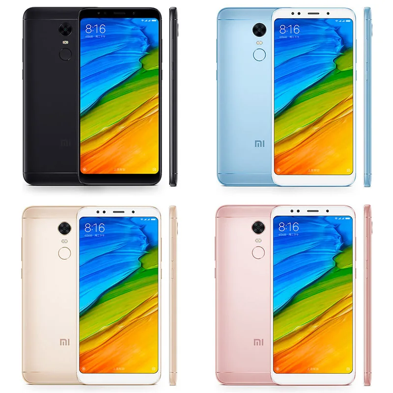 Оригинальный Xiaomi Redmi 5 плюс телефона Redmi5 18:9 Экран Дисплей 4 ГБ 64 Snapdragon 625 Octa Core 4000