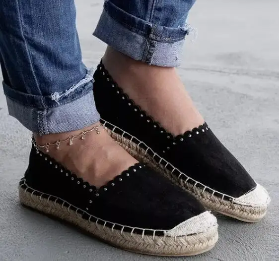 Женская обувь модная повседневная парусиновая дышащая Осенняя на плоской