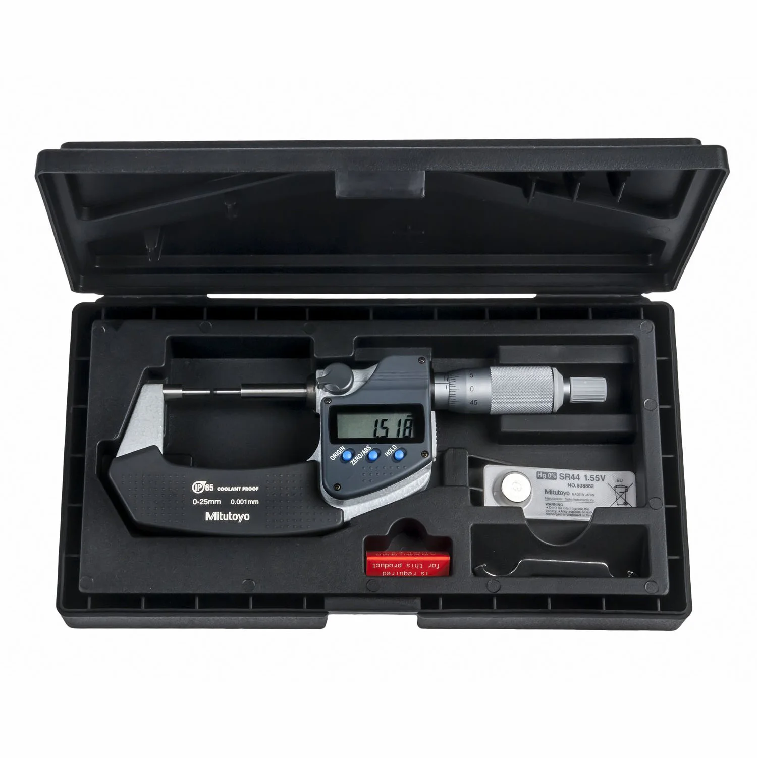 Mitutoyo 331 251 30 SPM 25MX Spline микрометр IP65 φ 3 мм * 10 0 25 001 микрометры с цифровой