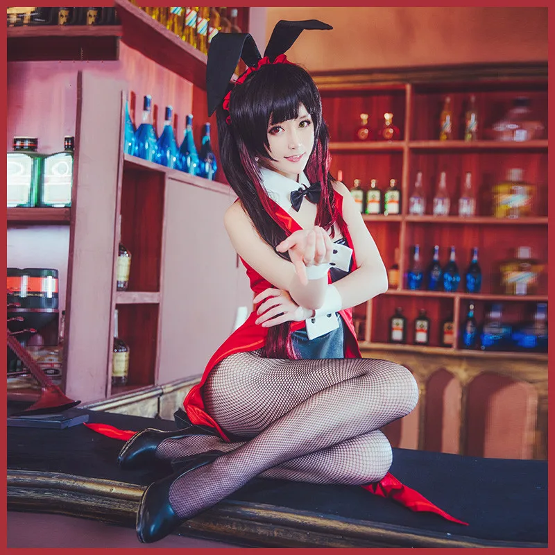 Костюм для косплея девушки и кролика токисаки Куруми из свидания прямого эфира