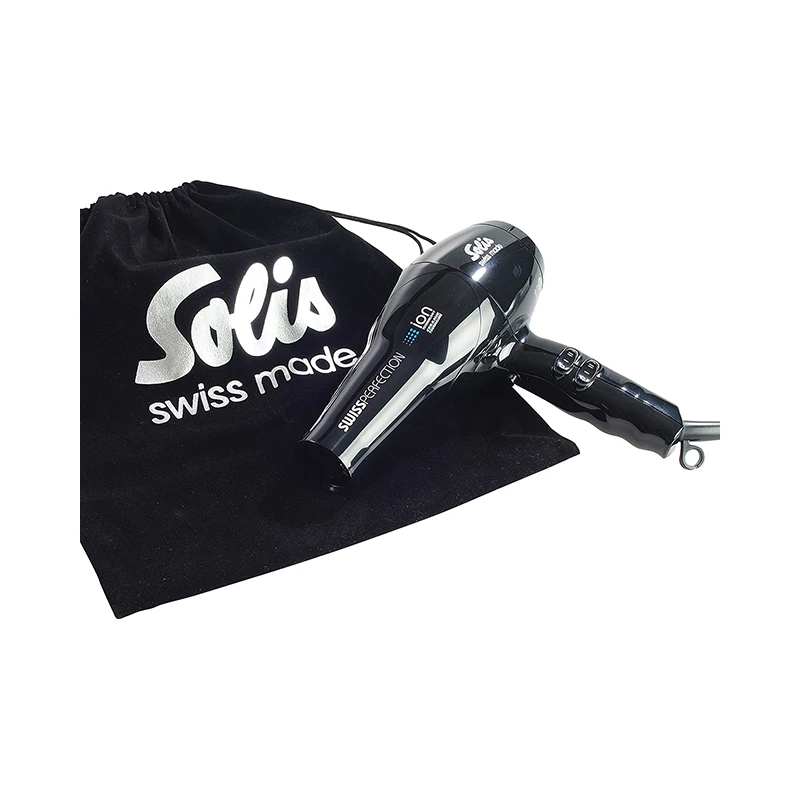 Фен Solis Swiss Perfection черный | Бытовая техника